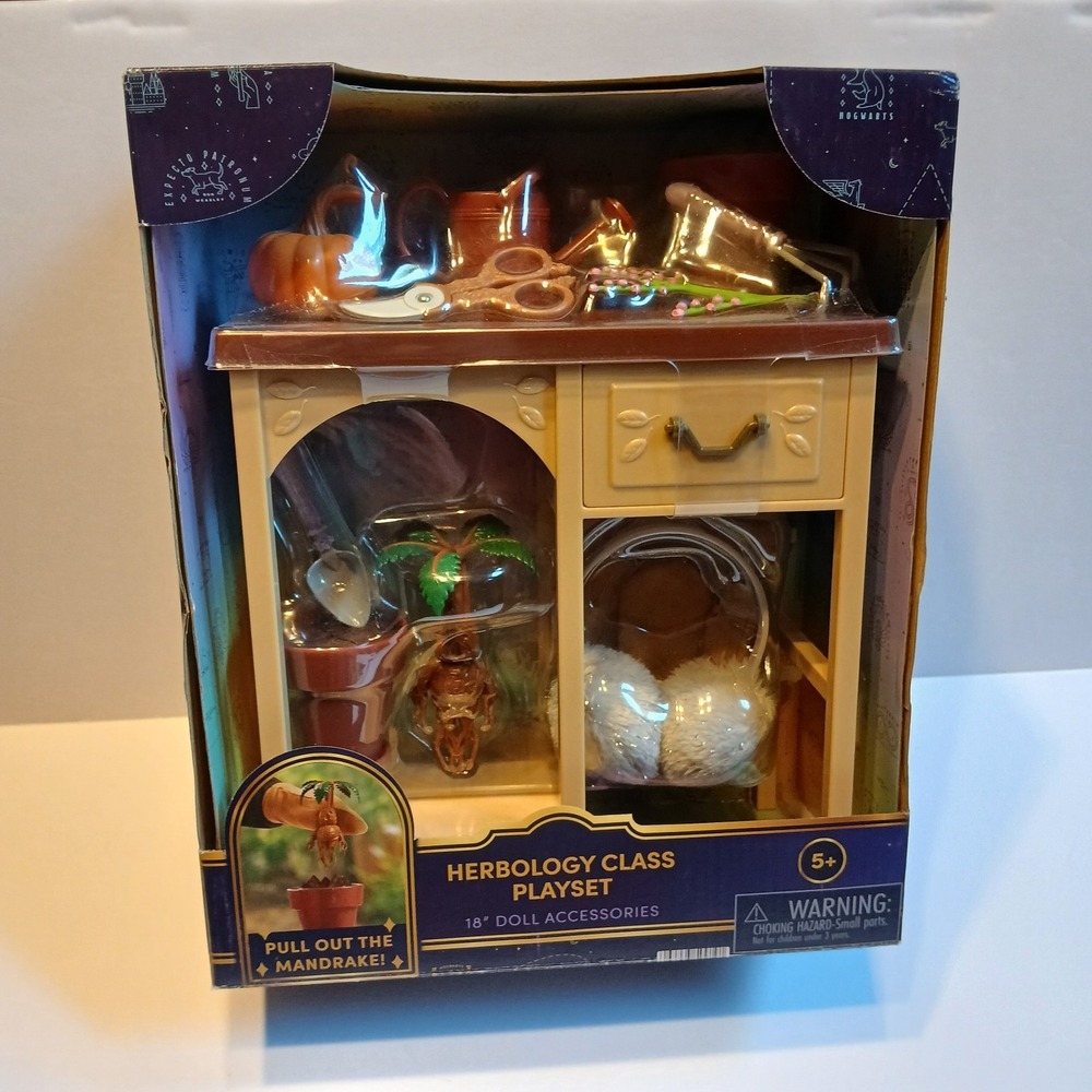 My Life As Harry Potter Herbology Class Playset 18" Doll Acc. Hogwarts NEW